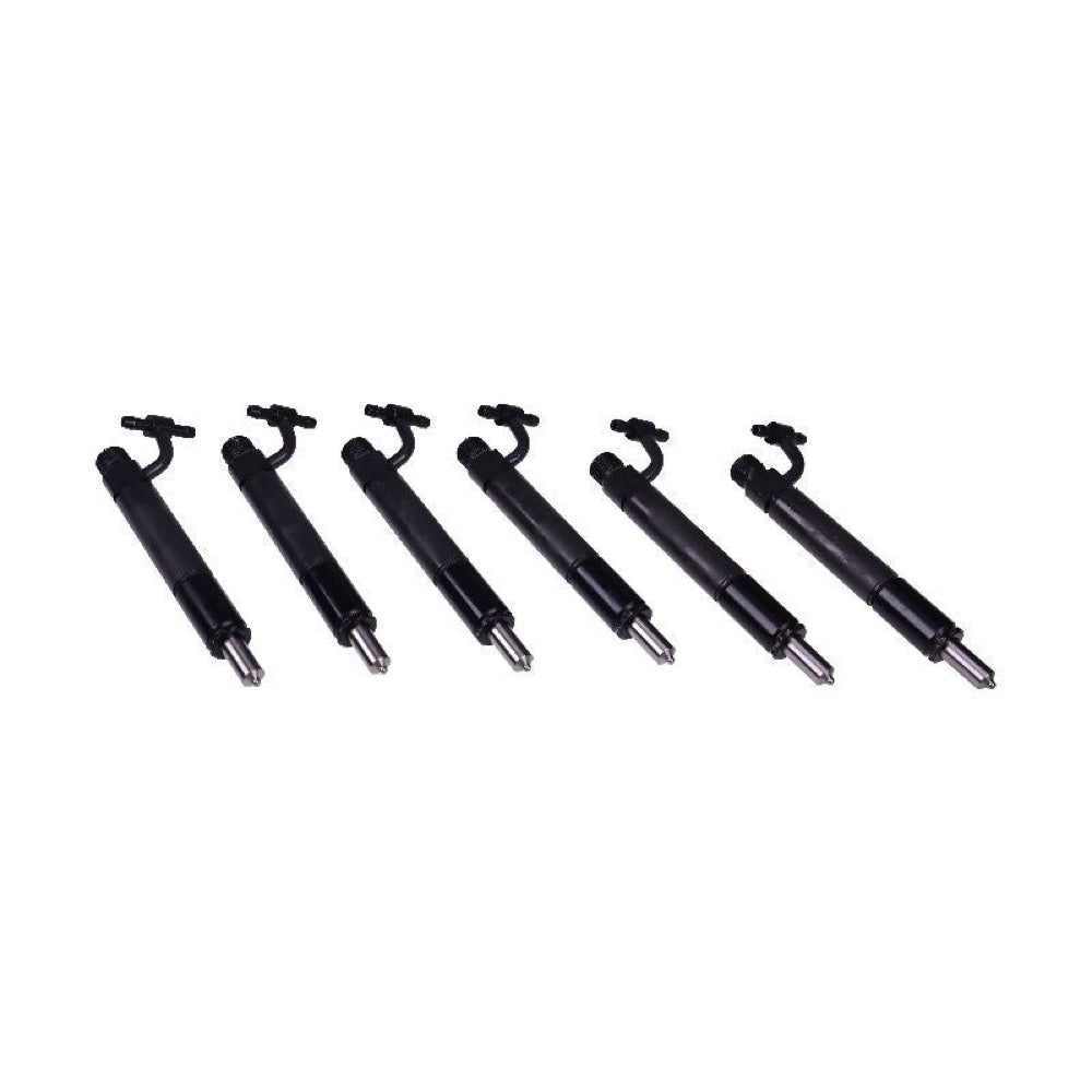 6 Pieces Fuel Injector With Nozzle 1815409C91 781696 fits Navistar Engine DT360 DTA360